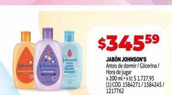 Makro Jabón Johnson's oferta
