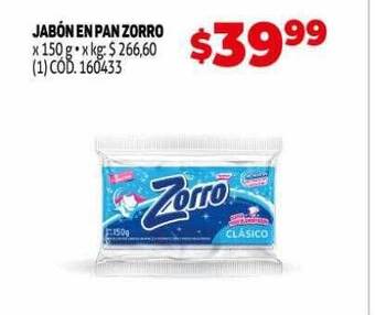 Makro Jabón En Pan Zorro oferta