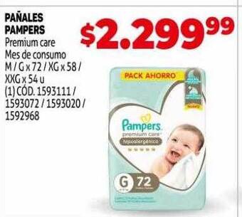 Makro Pañales Pampers oferta