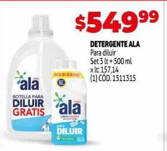 Makro Detergente Ala Para Diluir oferta