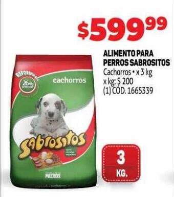 Makro Alimento Para Perros Sabrositos oferta