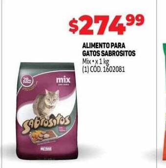 Makro Alimento Para Gatos Sabrositos oferta