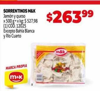 Makro Sorrentinos M&k oferta