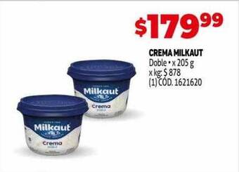 Makro Crema Milkaut oferta