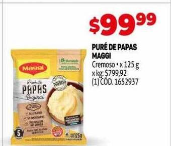 Makro Puré De Papas Maggi oferta