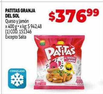 Makro Patitas Granja Del Sol oferta