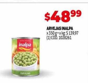 Makro Arvejas Inalpa oferta