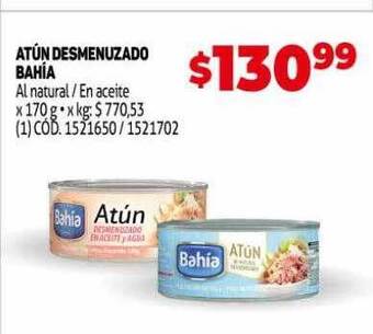 Atún Desmenuzado Bahía