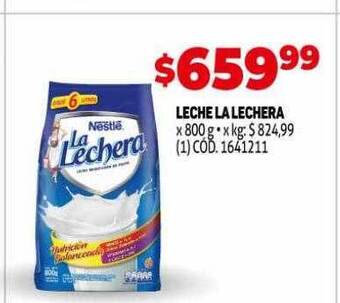 Makro Leche La Lechera oferta