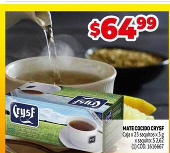 Makro Mate Cocido Crysf oferta