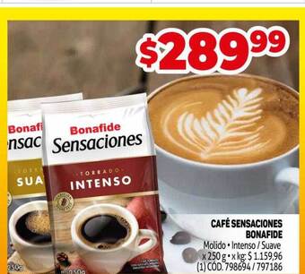 Makro Café Sensaciones Bonafide oferta