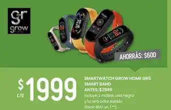 Changomas Smartwatch Grow Home Gr5 Smart Band oferta
