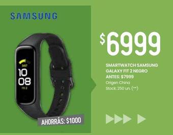 Changomas Smartwatch Samsung Galaxy Fit 2 Negro oferta