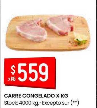 Changomas Carre Congelado oferta