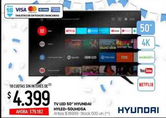 Changomas Tv Led 50 oferta