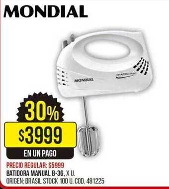 Coto Batidora Manual B-36 oferta