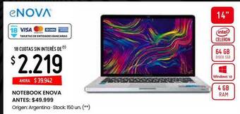 Notebook Enova