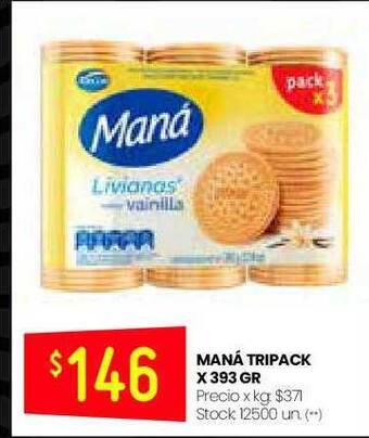 Changomas Maná Tripack oferta