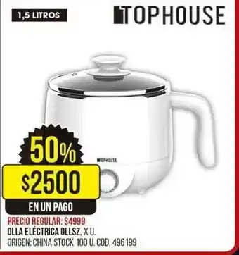 Coto Tophouse Olla Eléctrica Ollsz oferta