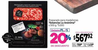 La Anonima Preparado Para Medallones oferta