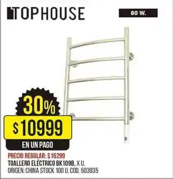Coto Toallero Eléctrico Bk 1098 Tophouse oferta