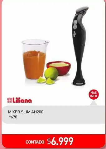 La Anonima Mixer Slim Ah200 Liliana oferta