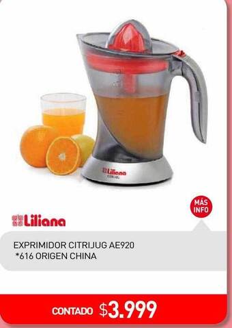 La Anonima Liliana Exprimidor Citrijug Ae920 oferta