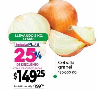 La Anonima Cebolla Granel oferta