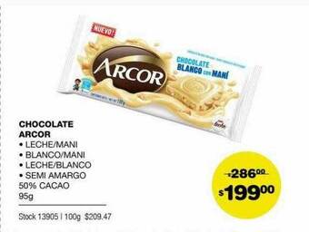 Atomo Conviene Chocolate Arcor oferta