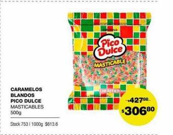Atomo Conviene Caramelos Blandos Pico Dulce oferta