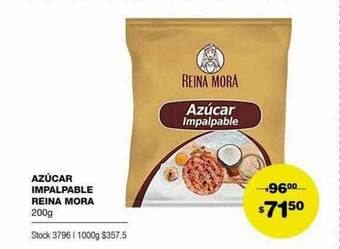 Atomo Conviene Azúcar Impalpable Reina Mora oferta