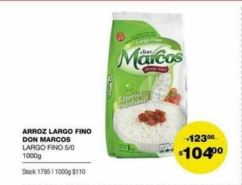 Atomo Conviene Arroz Largo Fino Don Marcos oferta