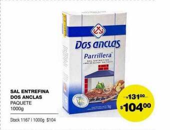 Atomo Conviene Sal Entrefina Dos Anclas oferta