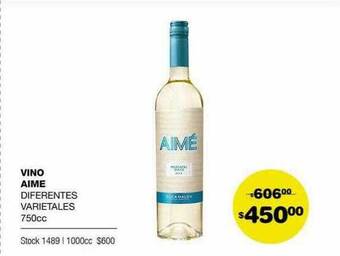 Atomo Conviene Vino Aime oferta
