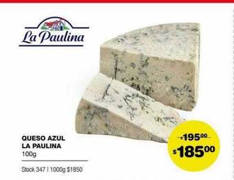 Atomo Conviene Queso Azul La Paulina oferta