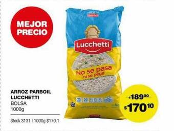 Atomo Conviene Arroz Parboil Lucchetti oferta