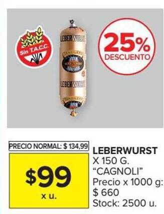 Carrefour Market Leberwurst oferta
