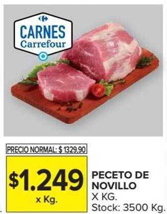 Carrefour Market Peceto De Novillo oferta