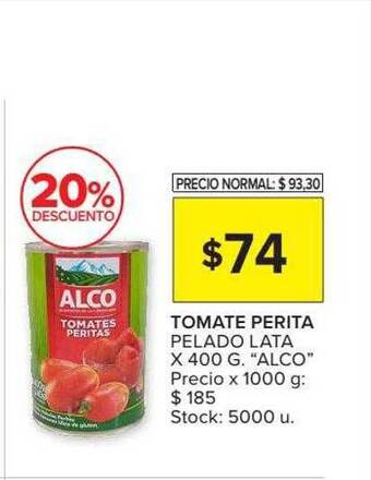Carrefour Market Tomate Perita Pelado Lata oferta