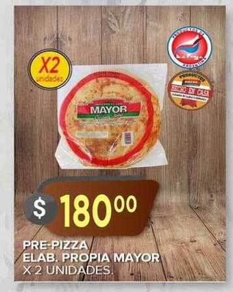 Supermercados Mayor Pre-pizza Elab Propia Mayor oferta