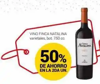 Supermercados Vea Vino Finca Natalina Varietales oferta
