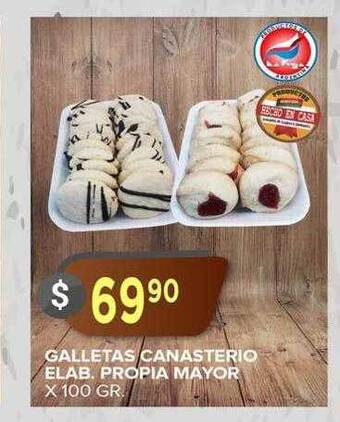 Supermercados Mayor Galletas Canasterio Elab Propia Mayor oferta