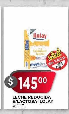 Supermercados Mayor Leche Reducida E Lactosa Ilolay oferta