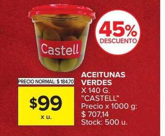 Carrefour Aceitunas Verdes oferta