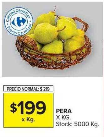 Carrefour Pera X Kg oferta