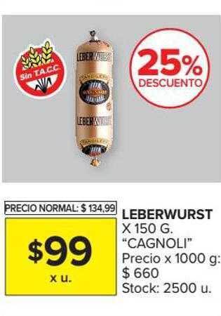 Carrefour Leberwurst oferta