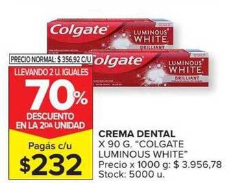 Carrefour Crema Dental oferta