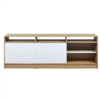 Coto Rack tv ricchezze 180 cm roble natural blanco oferta