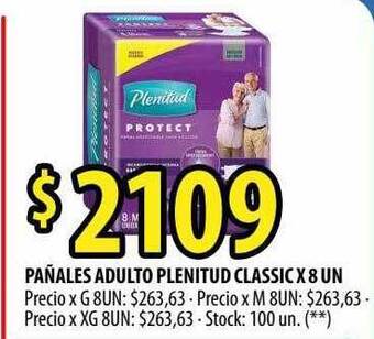 Punto Mayorista Pañales Adulto Plenitud Classic oferta