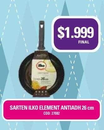 Maxiconsumo Sarten Ilko Element Antiadh oferta